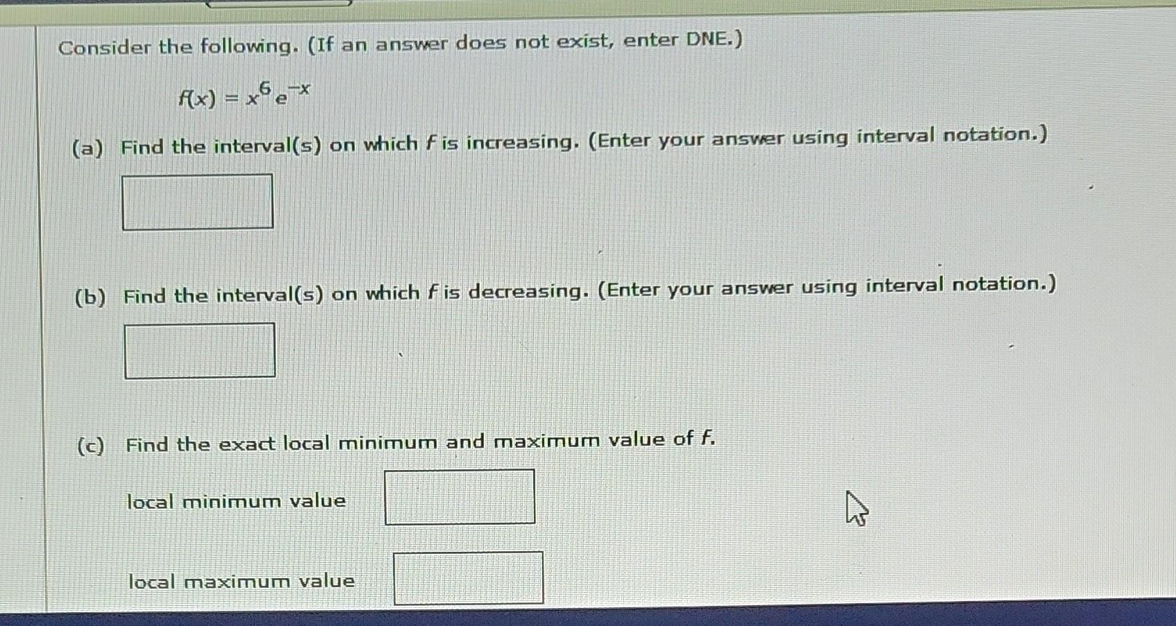 an assignment does not exist for these parameters