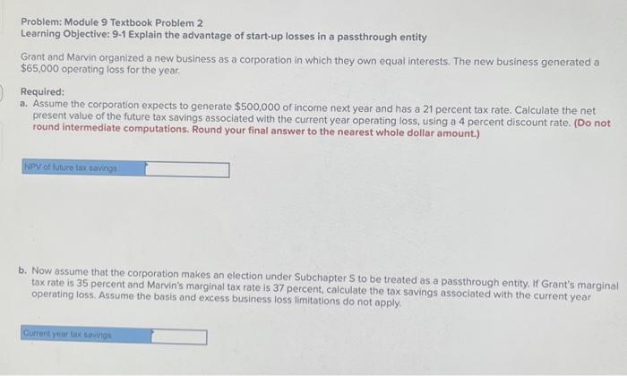 Solved Problem: Module 9 Textbook Problem 2 Learning | Chegg.com