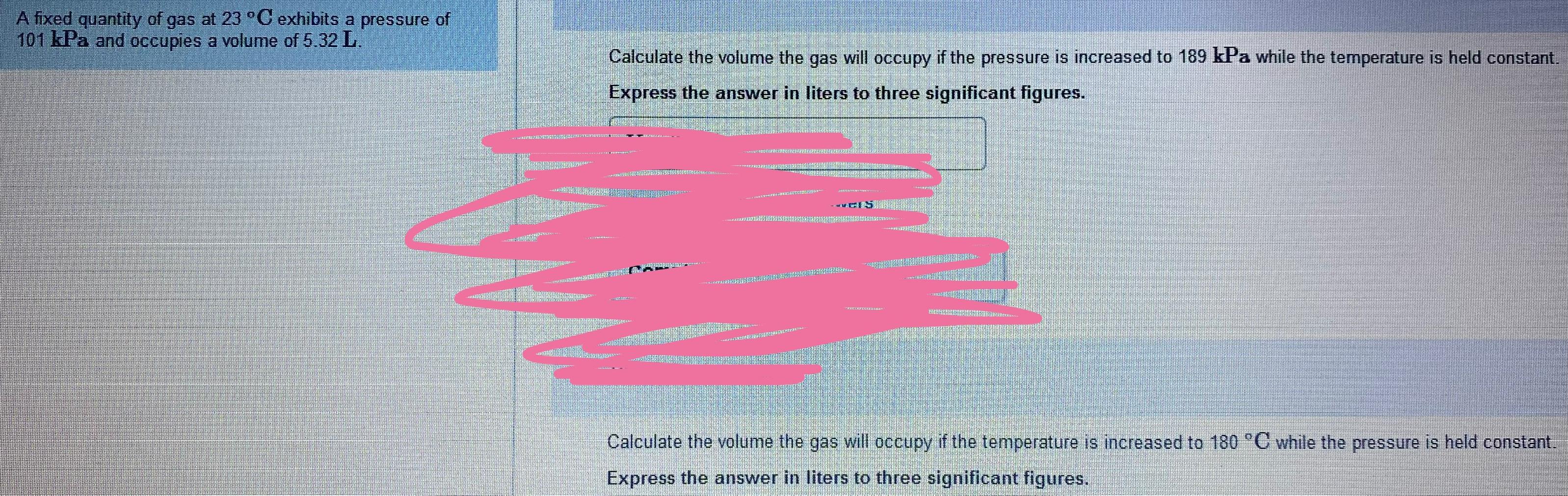 solved-a-fixed-quantity-of-gas-at-23-c-exhibits-a-pressure-chegg