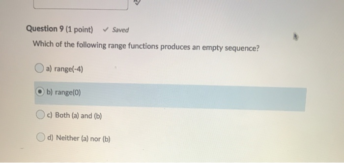 Solved 3 Question 6 (2 points) In the code given below, | Chegg.com