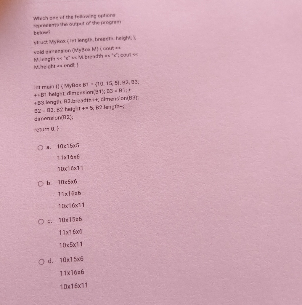 Solved Which one of the following optionsrepresents the | Chegg.com