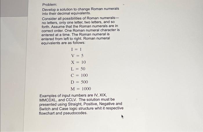 solved-problem-develop-a-solution-to-change-roman-numerals-chegg