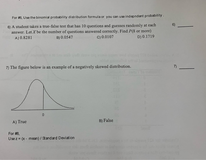 Solved For #16, Use the binomial probability distribution | Chegg.com