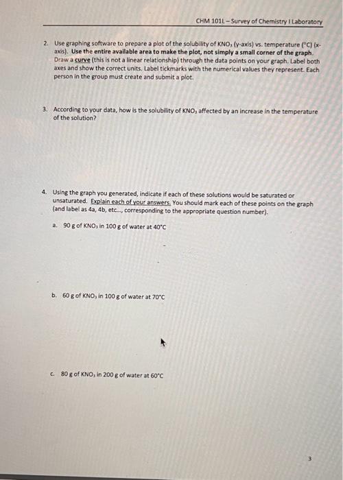 Solved EXPERIMENT 5 - EFFECT OF TEMPERATURE ON THE | Chegg.com