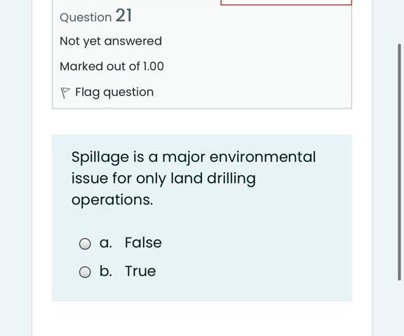 Solved Question 21 Not yet answered Marked out of 1.00 Flag | Chegg.com