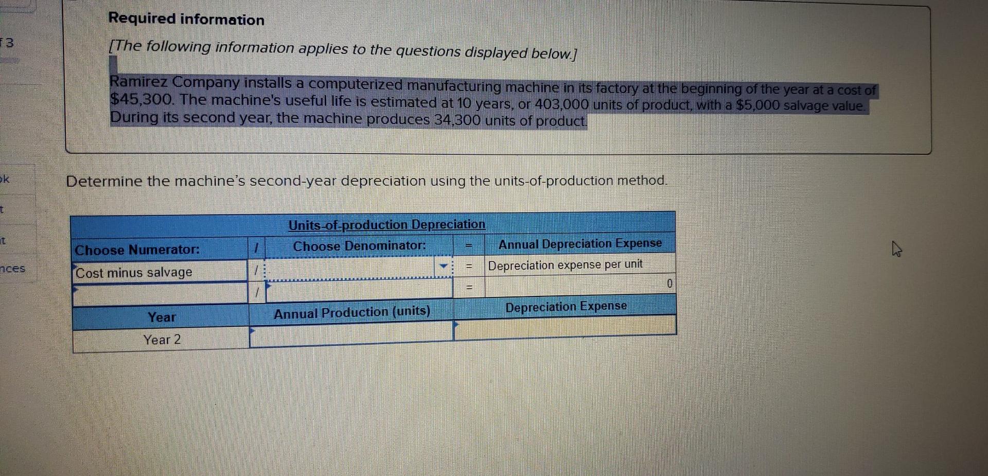 Solved Required Information The Following Information Chegg
