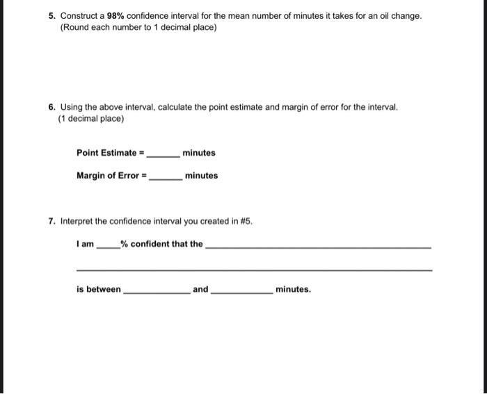 Solved Only Do Part 6 And 7 Solution For Part 1 5 Below Chegg