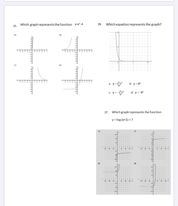 Quiz 7 1 Exponential Functions And Equations Answers Tessshebaylo