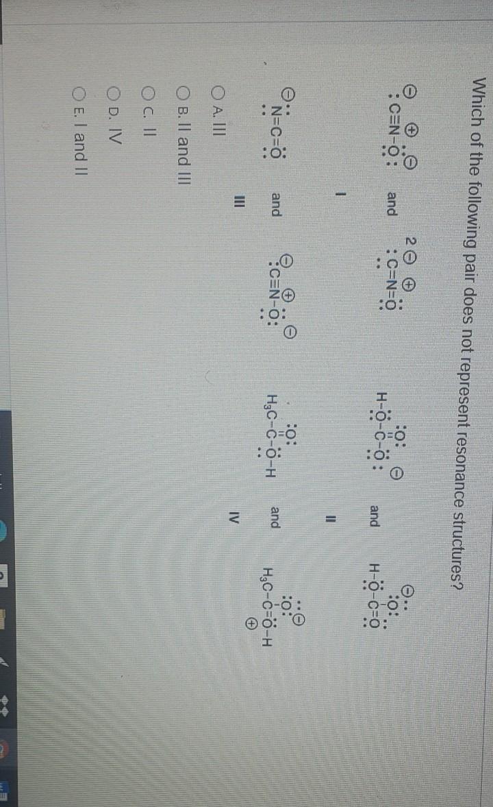 Which Of The Following Pair Does Not Represent Chegg Com