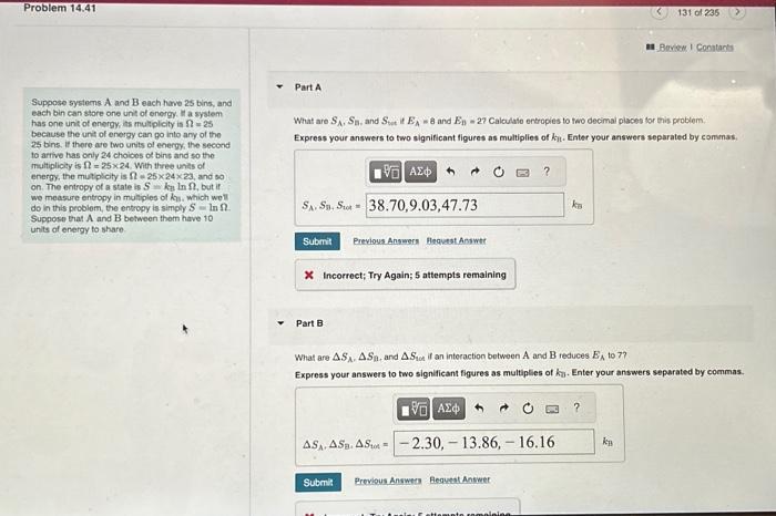 Solved please answer all parts, i got it wrong would | Chegg.com
