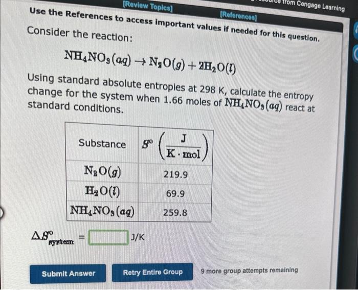 Solved Use the References to access important values if | Chegg.com