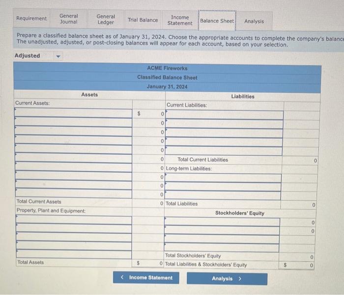 Solved On January 1 2024 The General Ledger Of ACME Chegg Com   Image