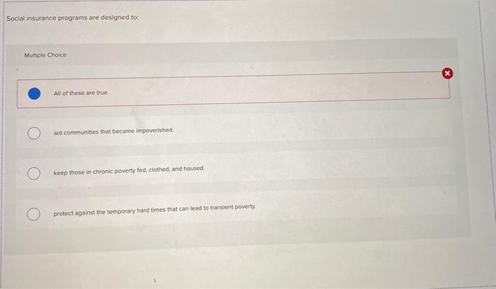 solved-social-insurance-programs-are-designed-to-multiple-chegg