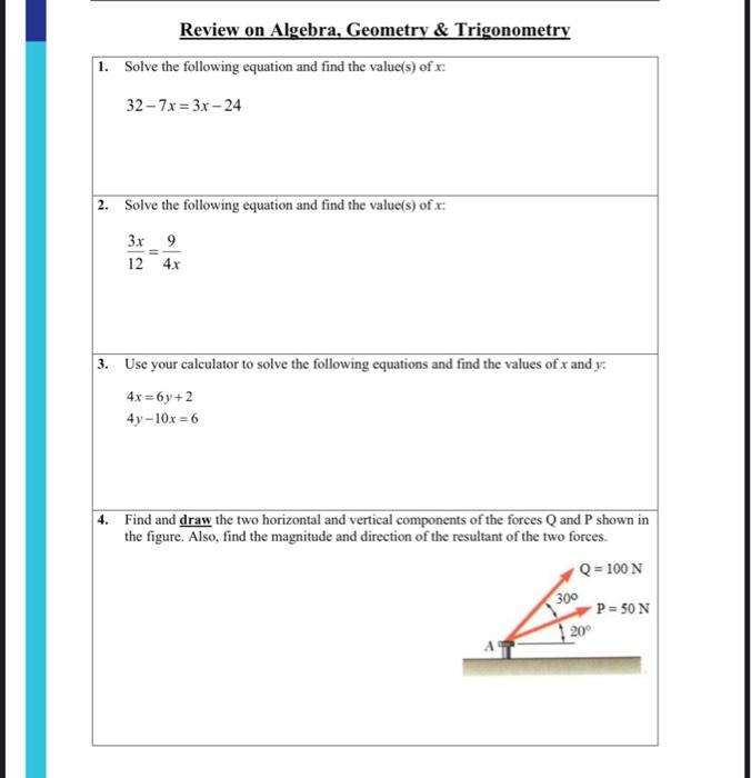 17 1 problem solving with trigonometry answer key