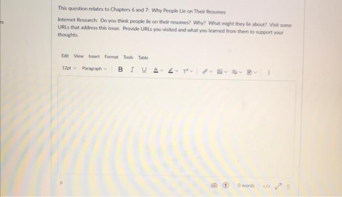 Solved This Question Relates To Chapters 6 And 7 Why People Chegg Com