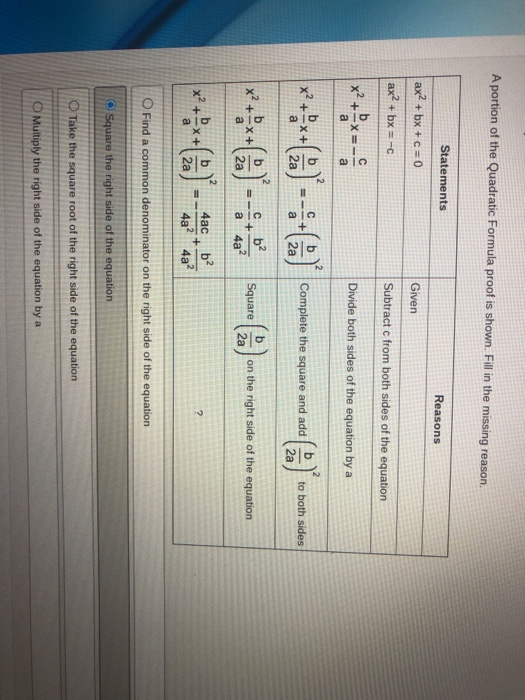 solved-identifying-the-values-a-b-and-c-is-the-first-step-chegg