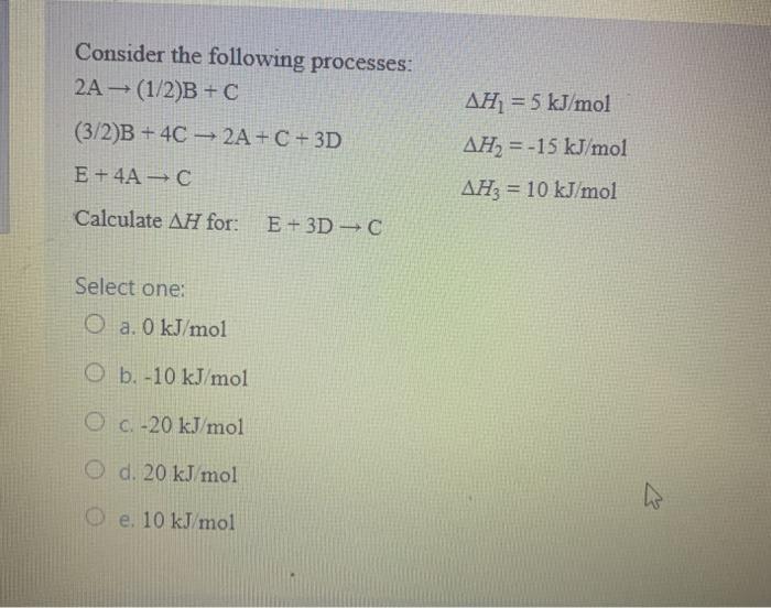 Solved For A Particular Process Q 17 Kj And W 21 Kj W Chegg Com