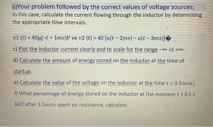 Solved An Electrical And Electronics Engineering Student Was | Chegg.com