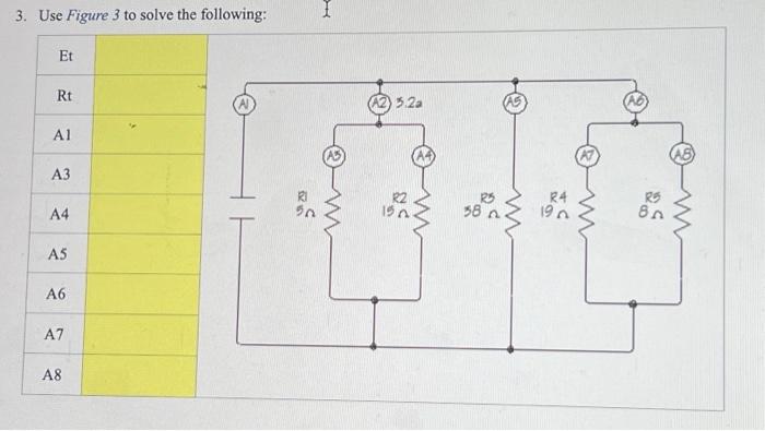 Solved 3. Use Figure 3 to solve the following: | Chegg.com