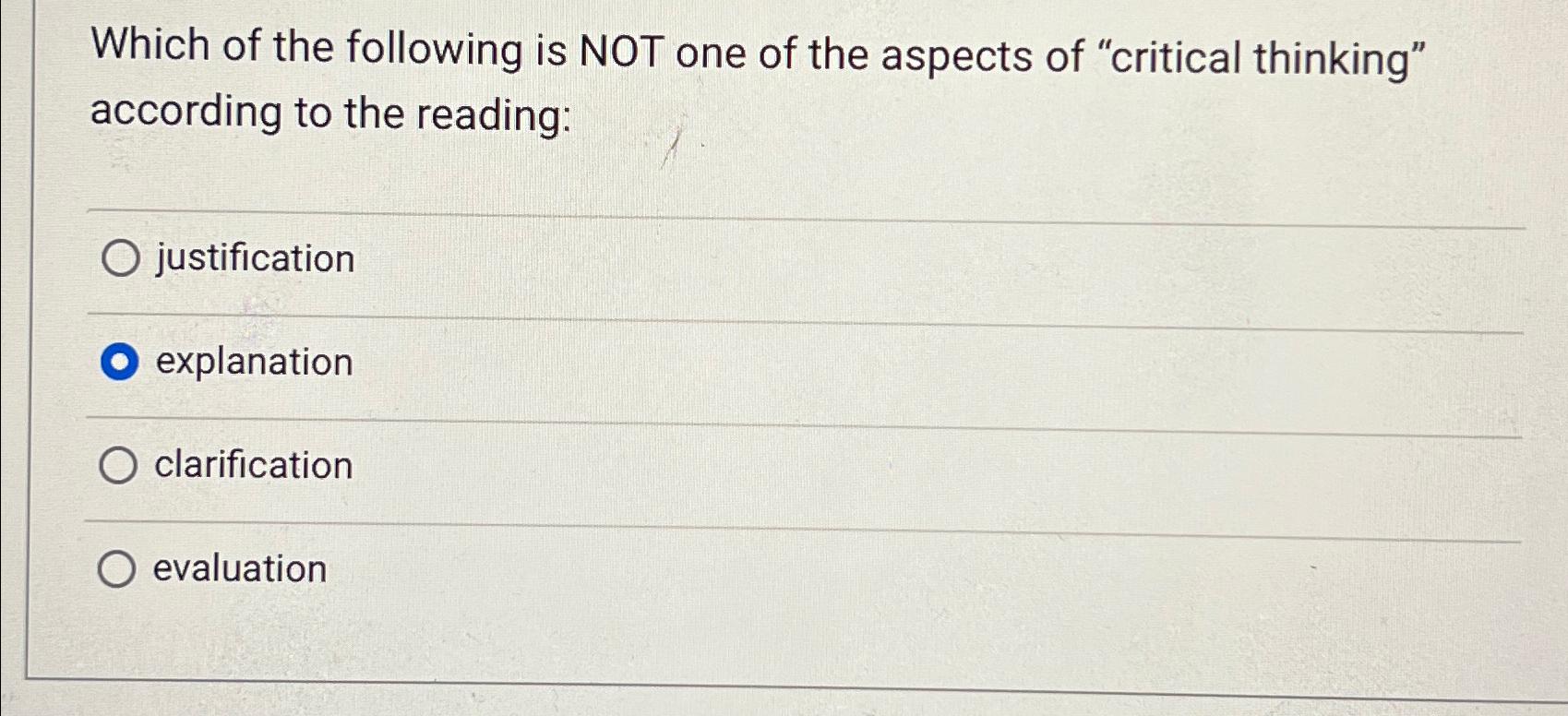 Solved Which of the following is NOT one of the aspects of | Chegg.com