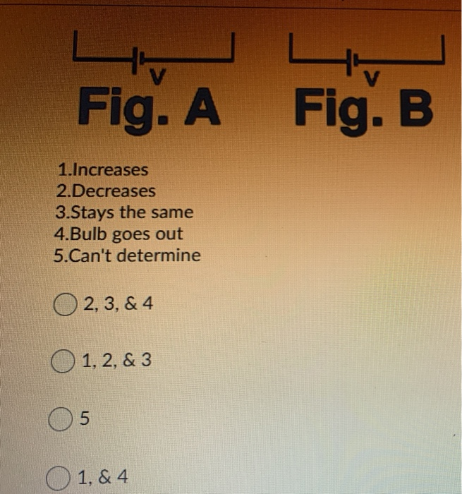 Solved A light bulb is connected to a battery as shown in | Chegg.com