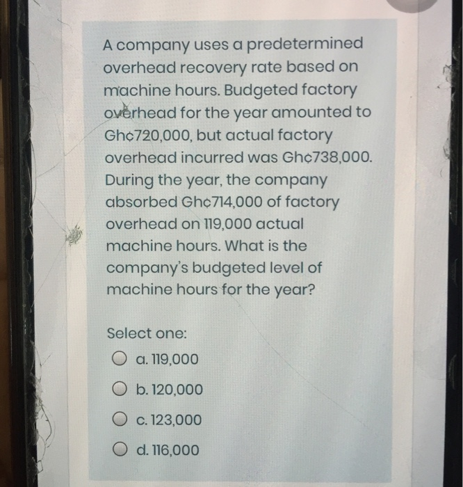 solved-a-company-uses-a-predetermined-overhead-recovery-rate-chegg