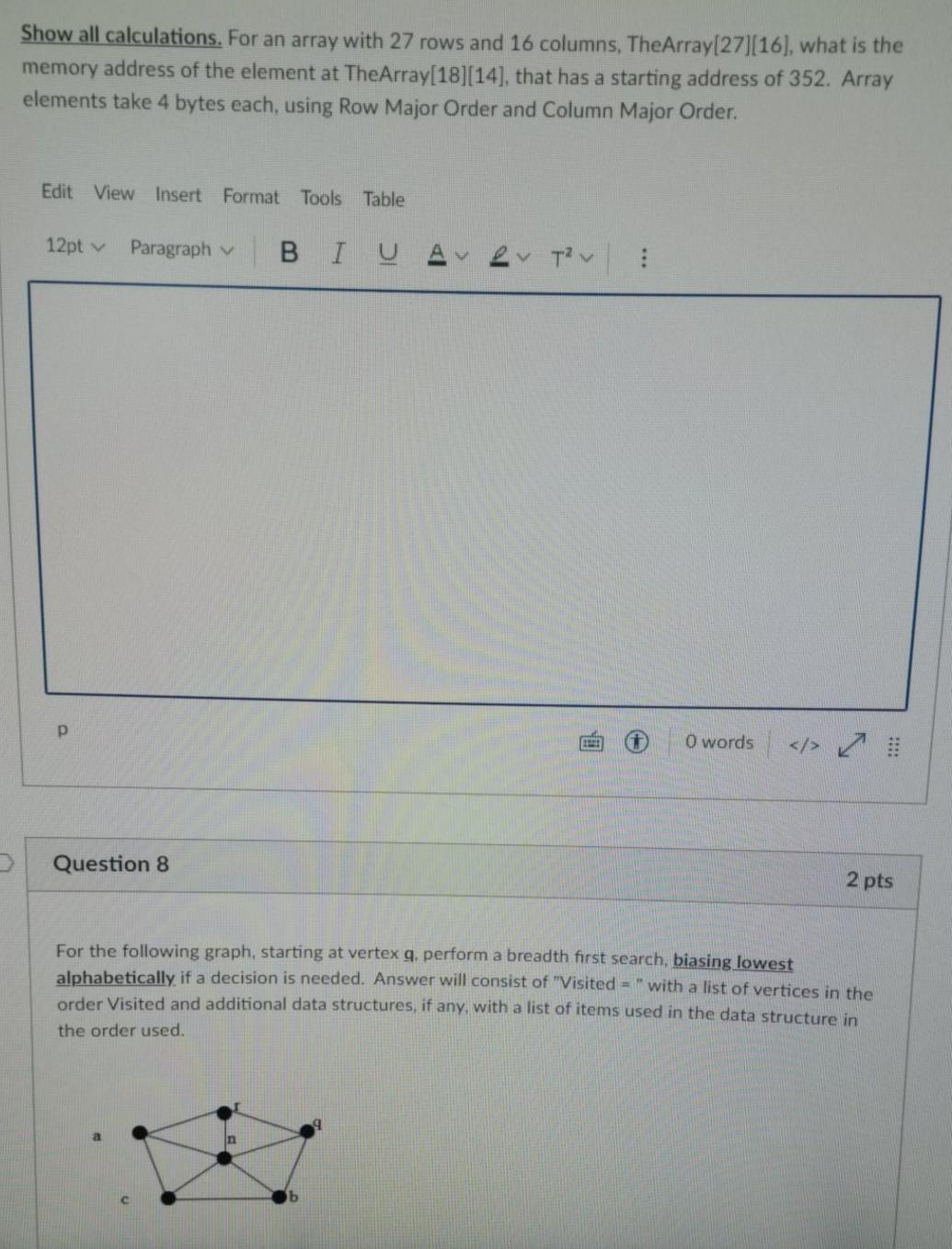 Solved Show all calculations. For an array with 27 rows and | Chegg.com