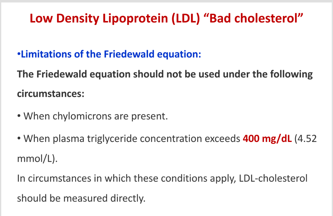 Solved B If Triglyceride to cholesterol in VLDL ratio equal