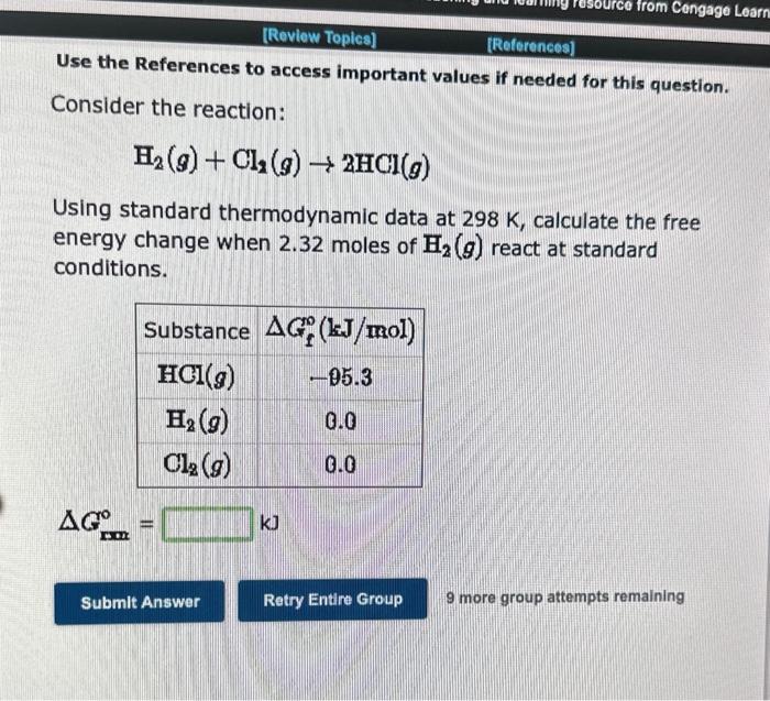 Solved Use the References to access important values if | Chegg.com