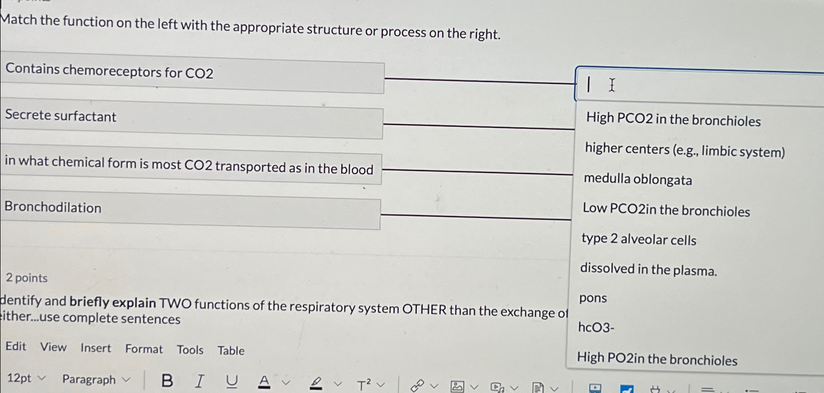 Solved Match the function on the left with the appropriate | Chegg.com