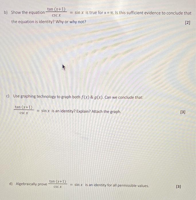 solved-b-show-the-equation-cscxtan-x-1-sinx-is-true-fo