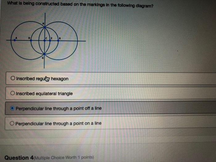 Solved What is being constructed based on the markings in | Chegg.com