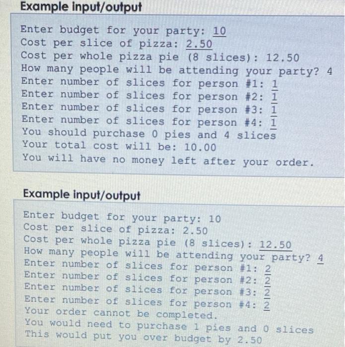 Solved . . . You are arranging a pizza party for all of your | Chegg.com
