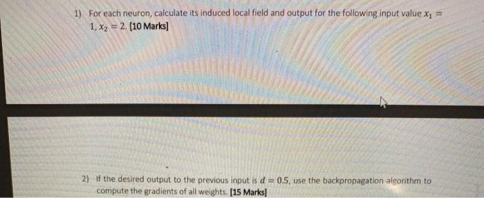 Solved We consider a neural network with two layers and the | Chegg.com