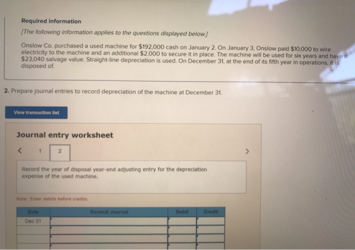 Solved Saved Help Save & C Required information The | Chegg.com