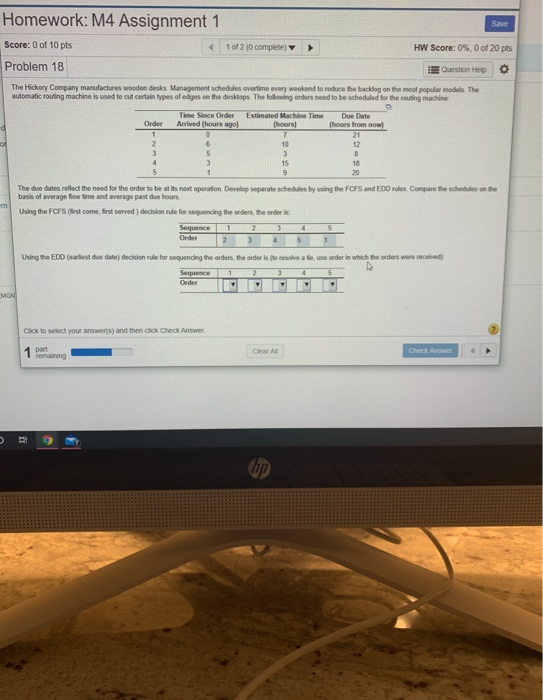 Solved Homework: M4 Assignment 1 Save Score: 0 of 10 pts 1 | Chegg.com