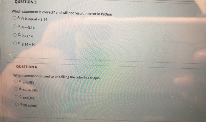 Solved QUESTION 2 Write an algorithm or python code to draw | Chegg.com