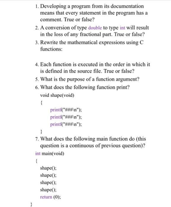 Solved 6. In which step of the software development method | Chegg.com