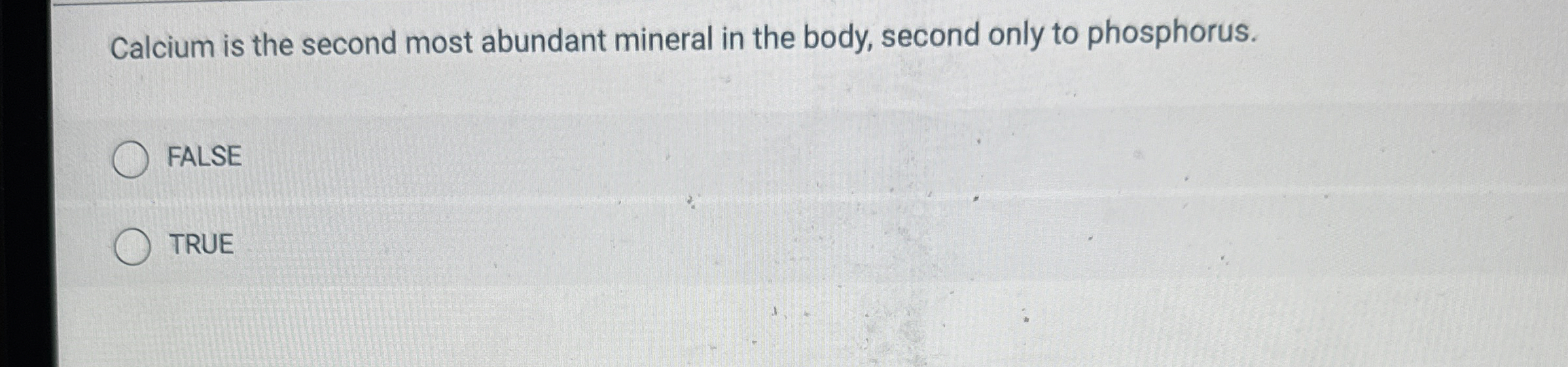 Solved Calcium is the second most abundant mineral in the | Chegg.com