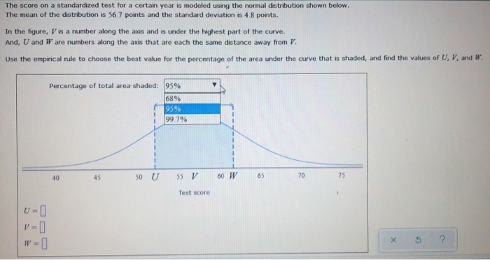 solved-the-score-on-a-standardized-test-for-a-certain-year-chegg