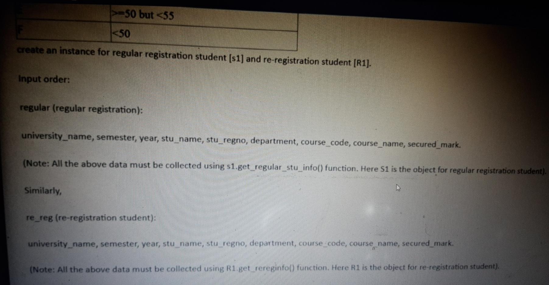 student grade problem Write a C++ code for the given | Chegg.com