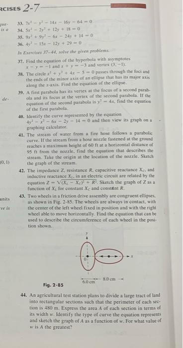 Solved only do problem 41 in section 2-7 please show all the | Chegg.com