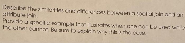 Solved Describe the similarities and differences between a | Chegg.com