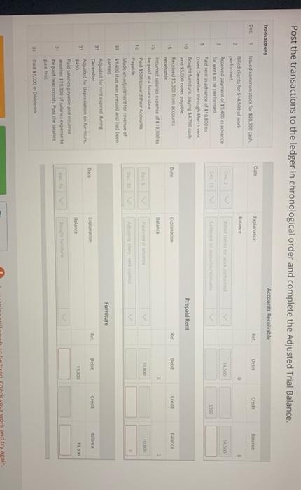 post-the-transactions-to-the-ledger-in-chronological-chegg