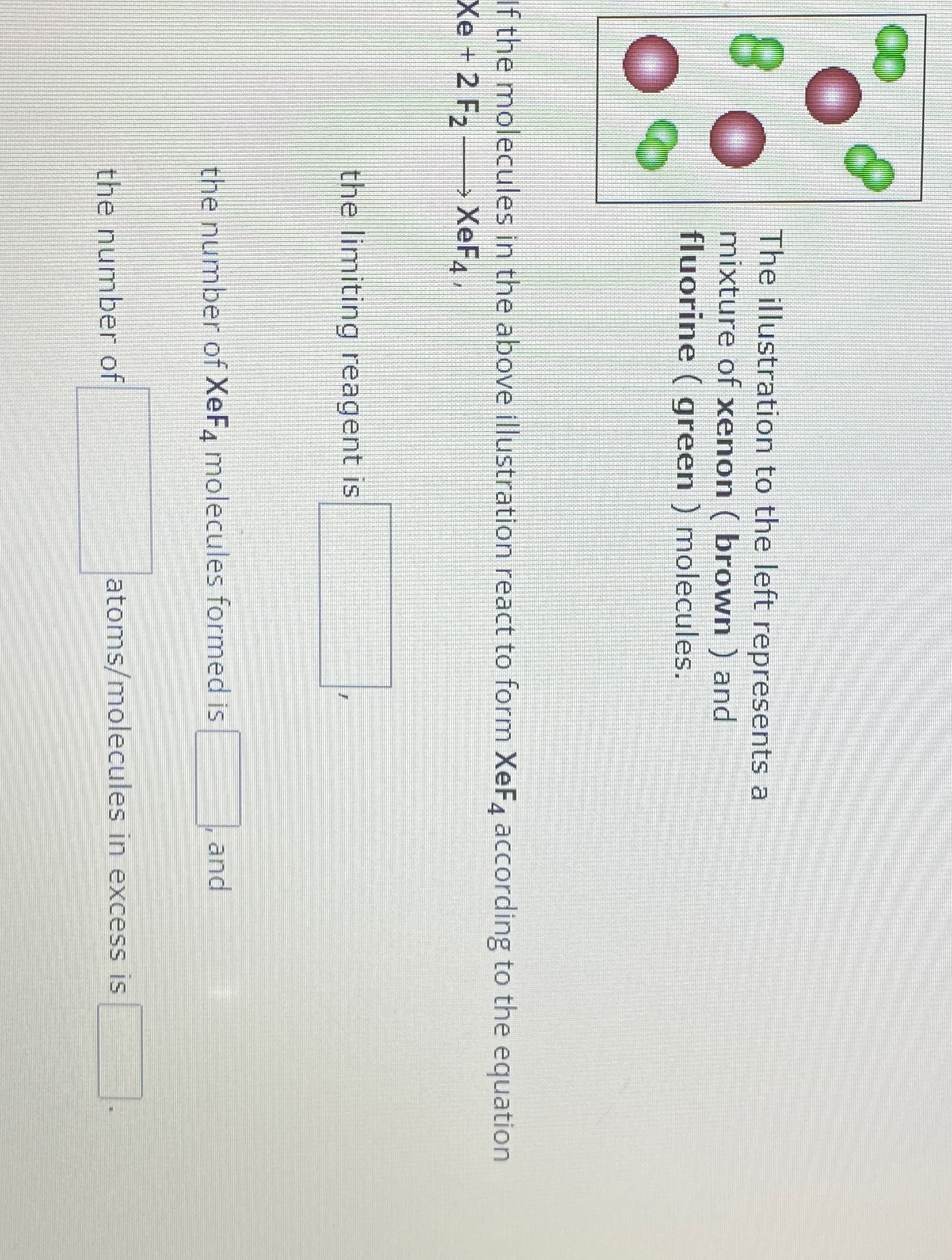 Solved The illustration to the left represents a mixture of | Chegg.com