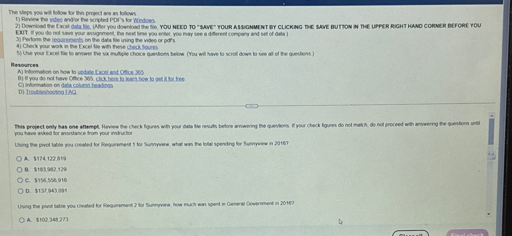 Solved The steps you will follow for this project are as | Chegg.com