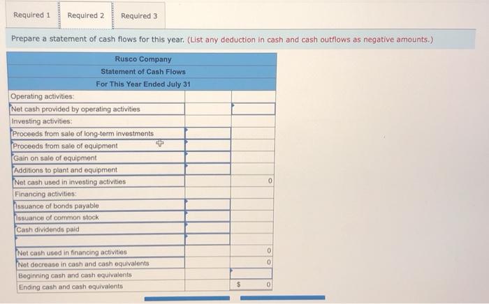 Solved Problem 13-13 Prepare and Interpret a Statement of | Chegg.com