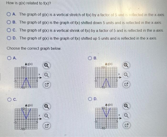 graph x 5 or x 10