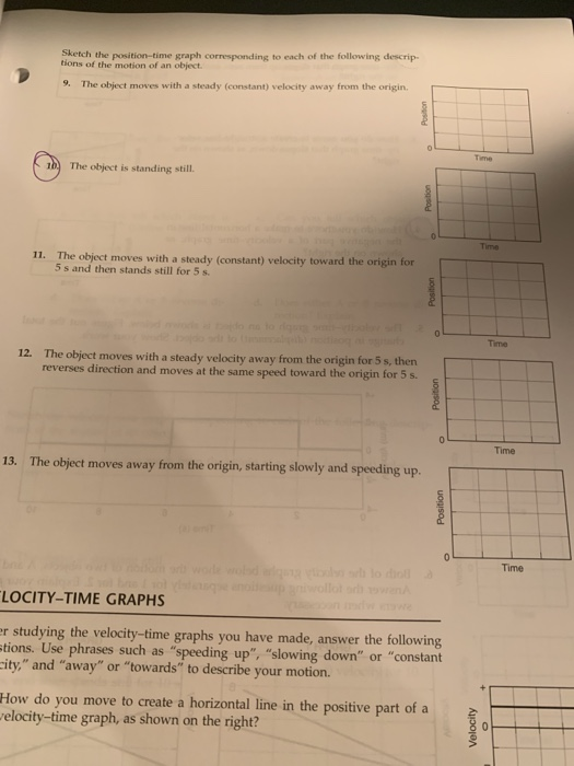 Solved: HOMEWORK FOR LAB 1: INTRODUCTION TO MOTION POSITIO... | Chegg.com