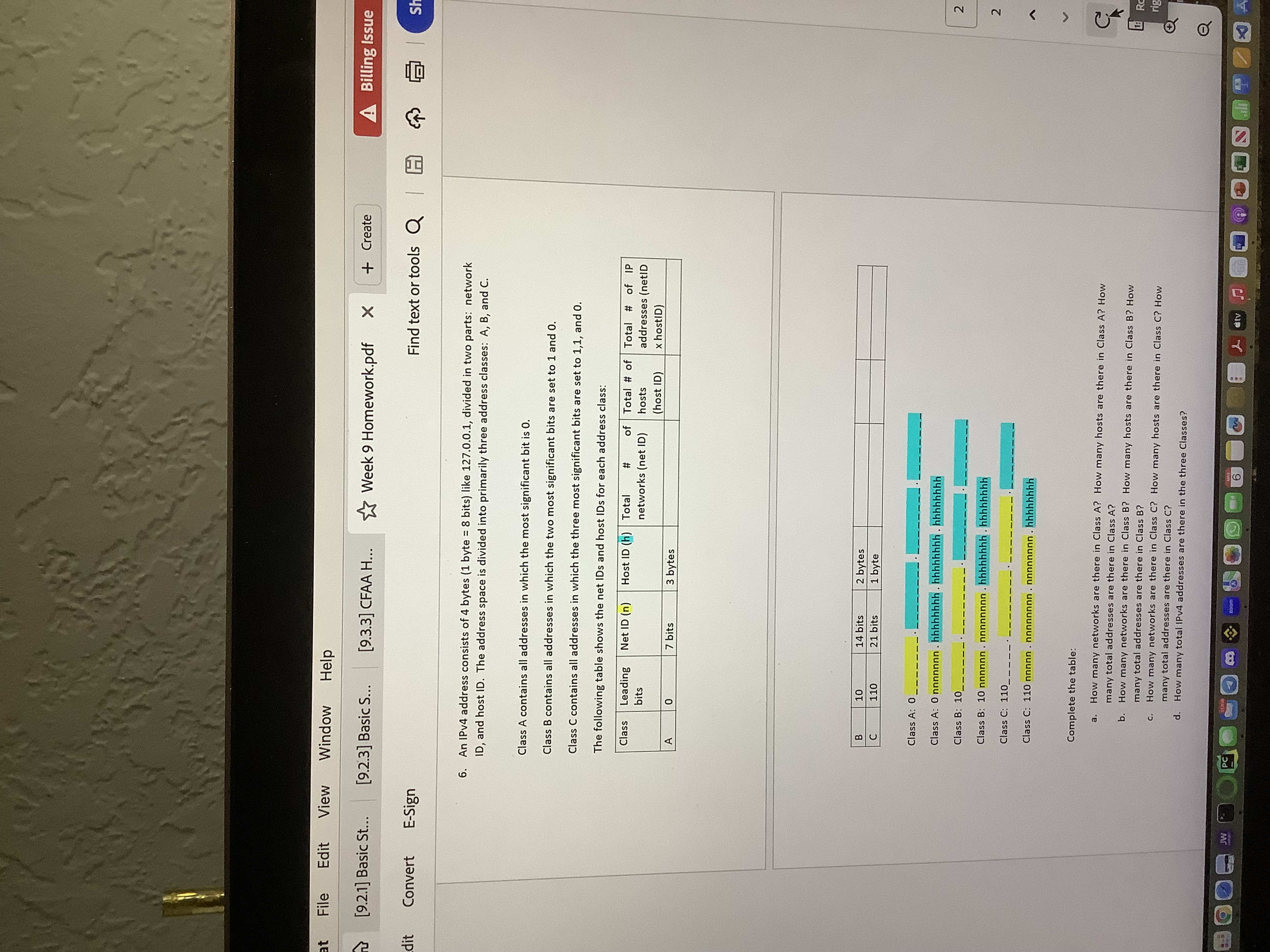 Solved An IPv4 ﻿address consists of 4 ﻿bytes ( 1 ﻿byte =8 | Chegg.com